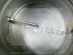 15" SS Hinged False Bottom