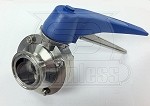 1-1/2" Sanitary Butterfly valve